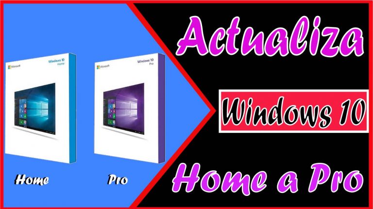 Como Actualizar Windows 10 Home A Windows 10 Pro 2021 Pc Rands Solution 6812